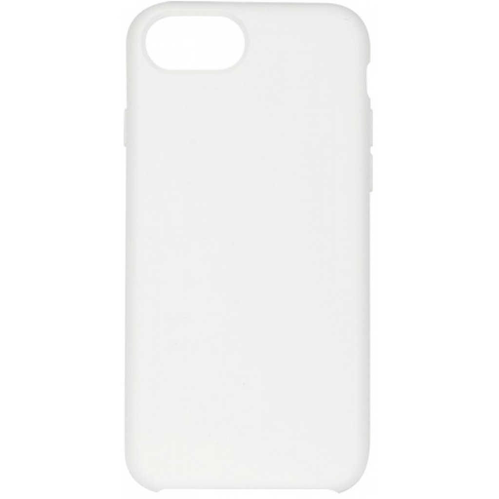 Essentials iPhone 6/7/8/SE (2020), Liquid Silicone Cover, hvid