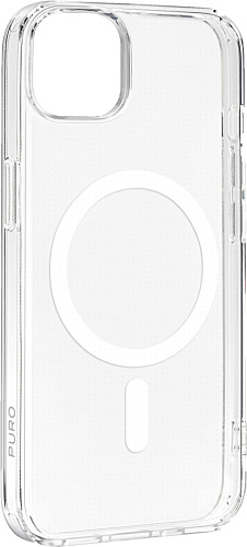 Puro iPhone 15 Plus LITE MAG TPU case, magnets, transparent